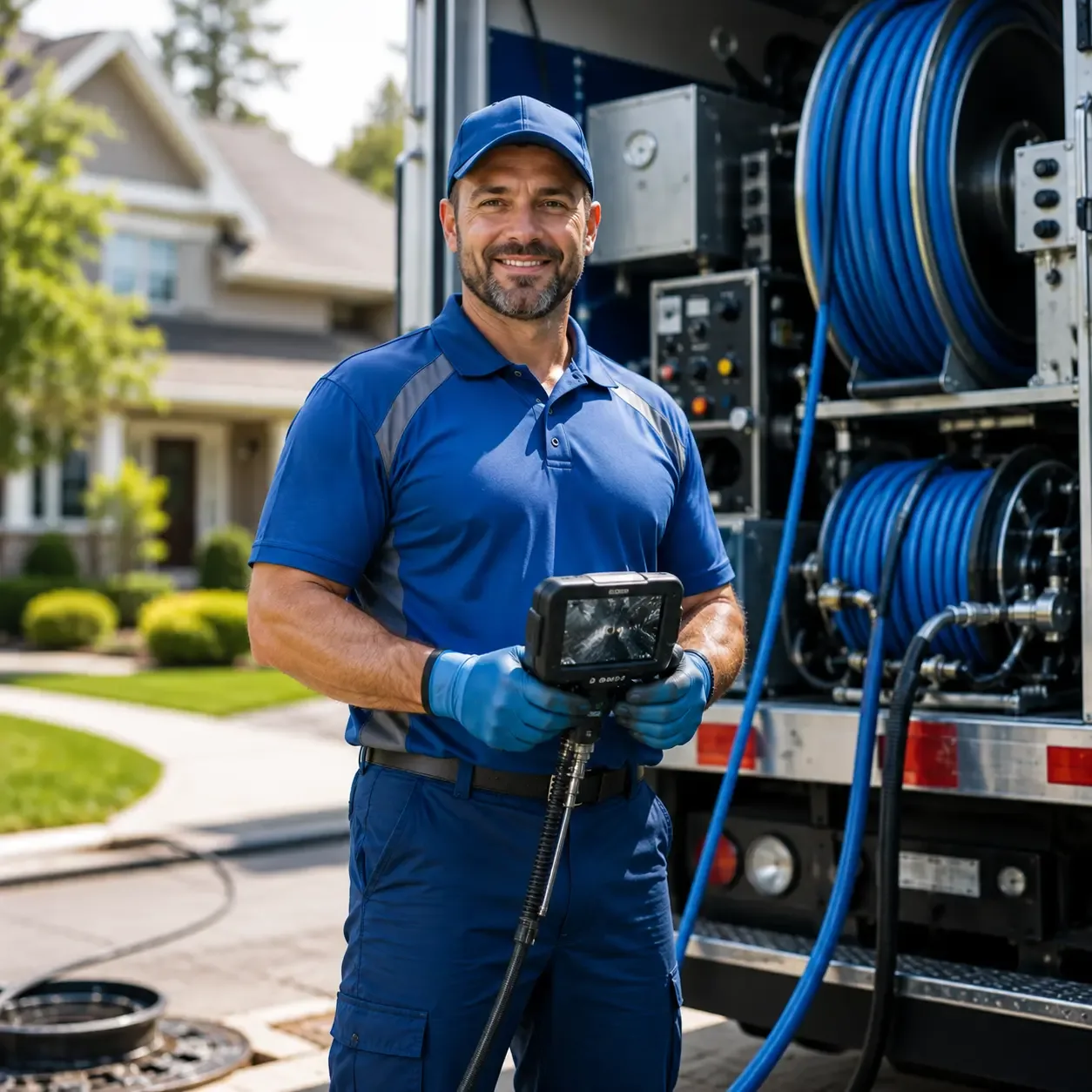 Local outdoor drain cleaning specialists in Cashton, WI